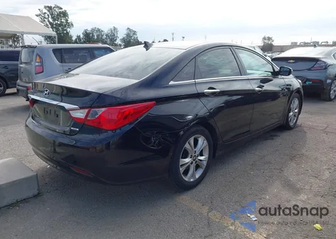 2013 Hyundai Sonata Limited из США, поврежденный, VIN 5NPEC4AC2DH539547